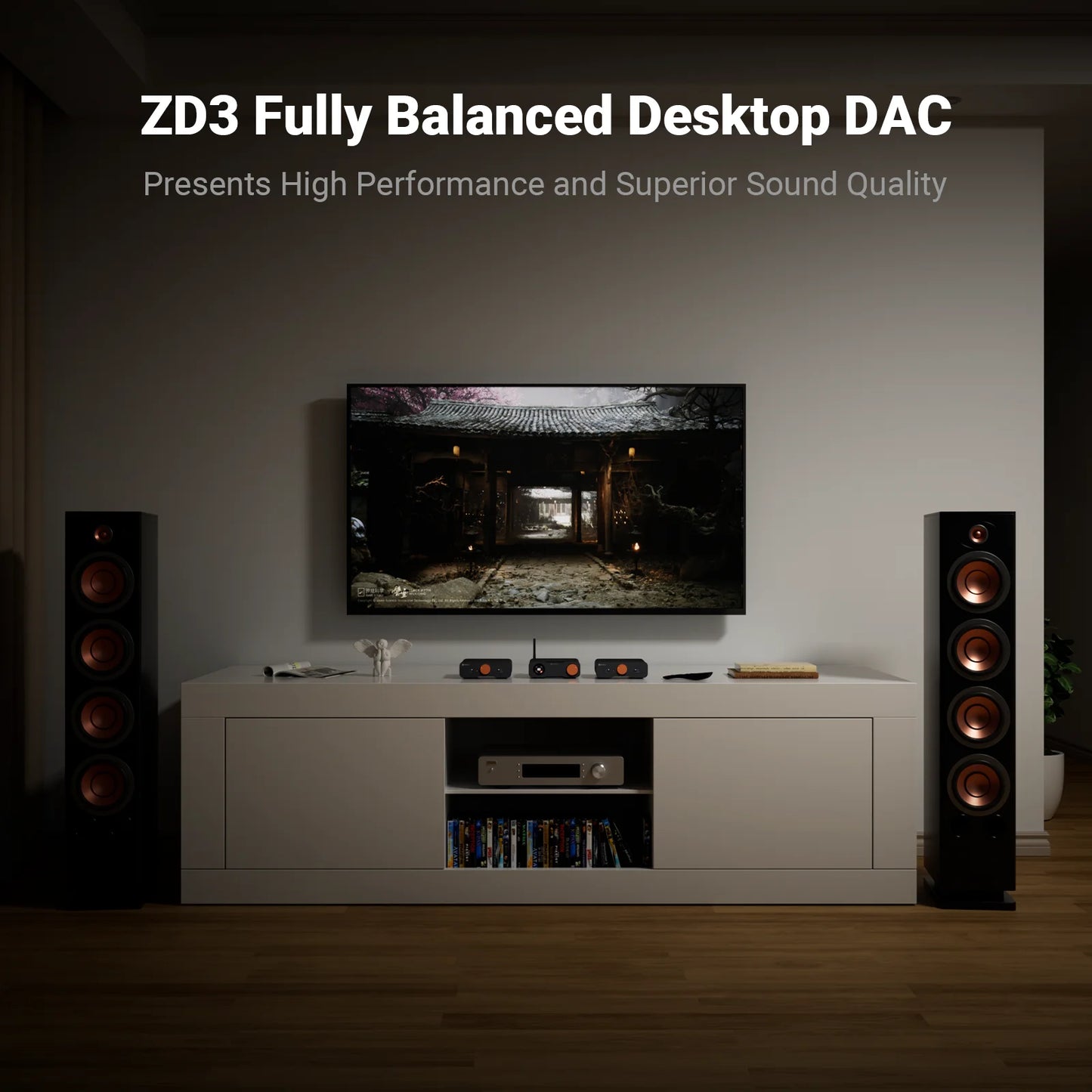 Fosi Audio ZD3 Bluetooth USB Desktop DAC
