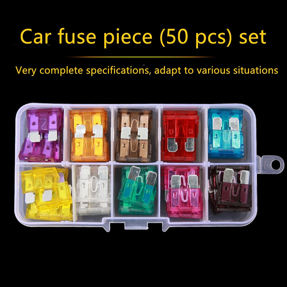 50PCS Car Medium Fuses
