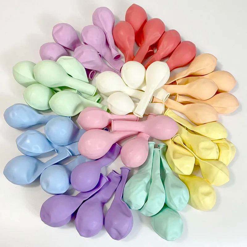 Macarons Color Pastel Candy Balloons