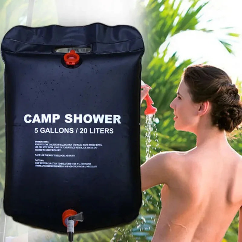 20L Foldable Solar Shower Bag