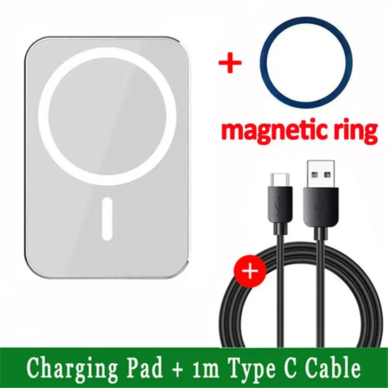 30W Magnetic Wireless Charger Air Vent Phone Holder