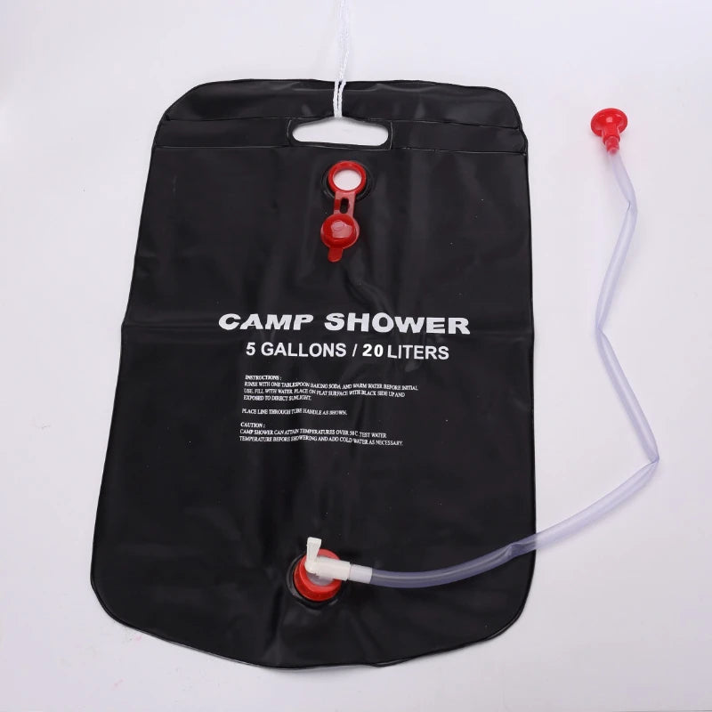 20L Foldable Solar Shower Bag