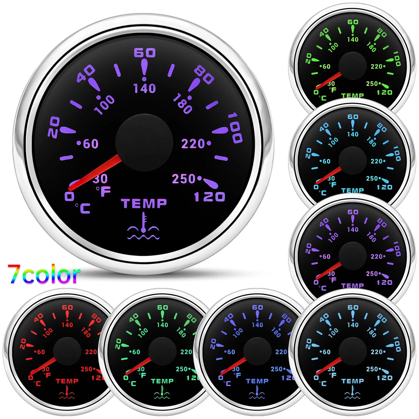 52mm 12-24v Gauge