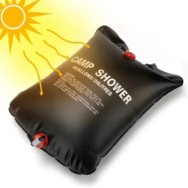 20L Foldable Solar Shower Bag