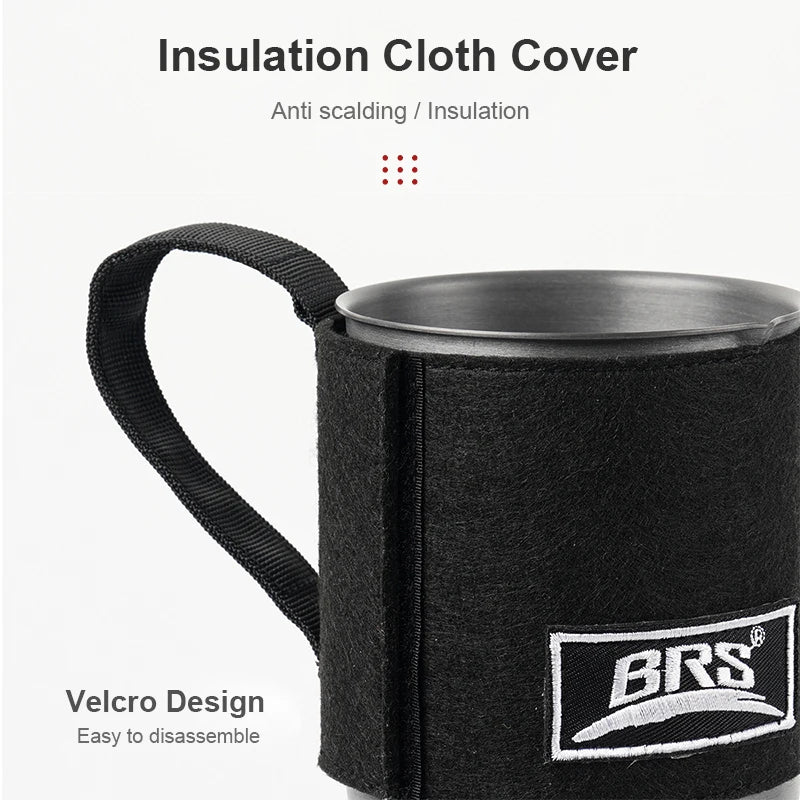 BRS Camping fast boil pot