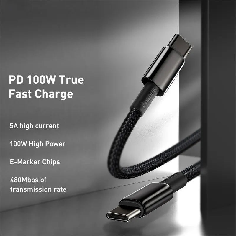 Baseus 100W USB Type C Cable