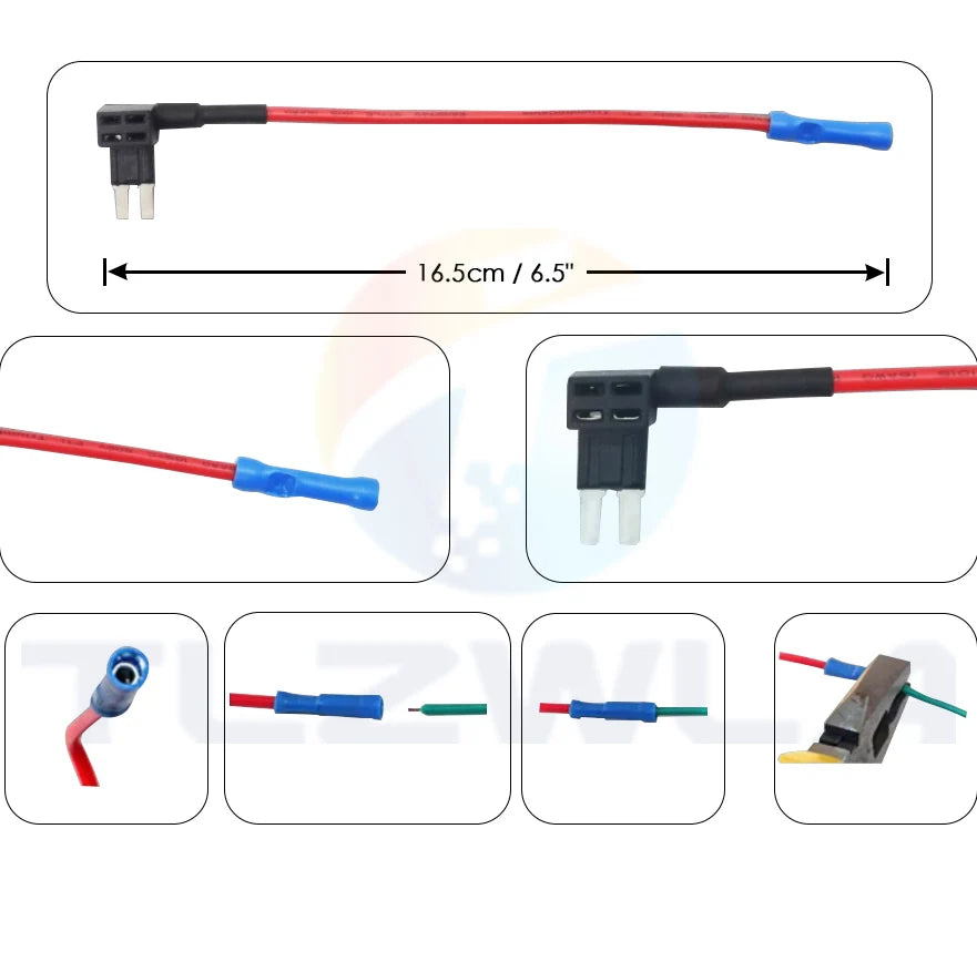 12V Car Fuse Holder Add-a-circuit