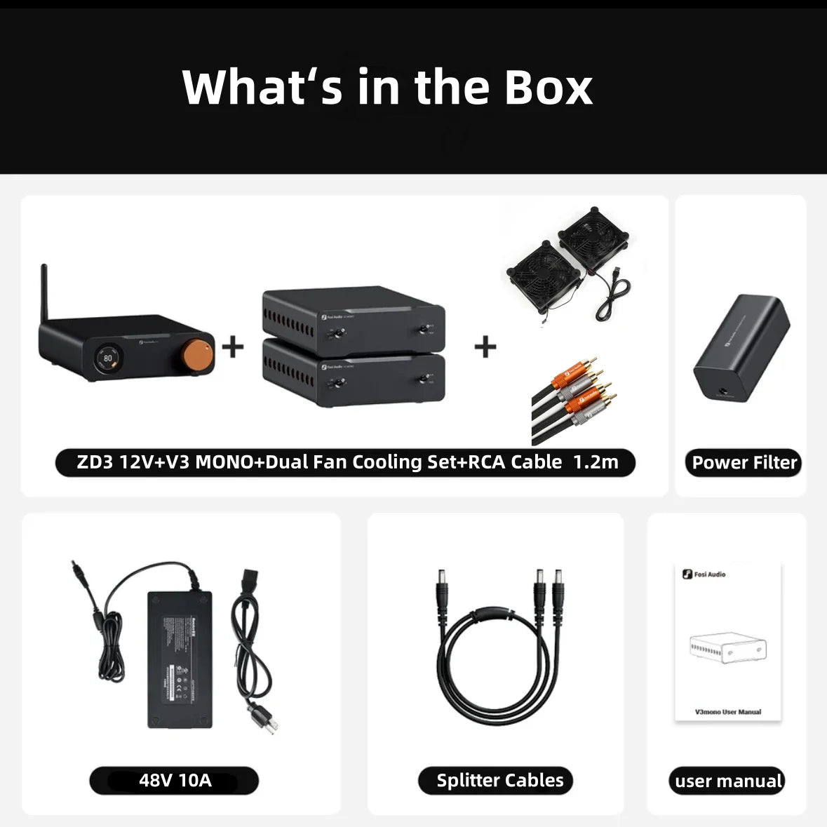 Fosi Audio ZD3 Bluetooth USB Desktop DAC