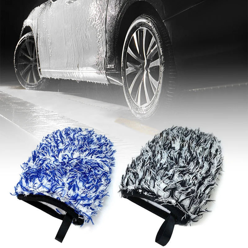 SEAMETAL Microfiber Car Wheel Detailer Glove