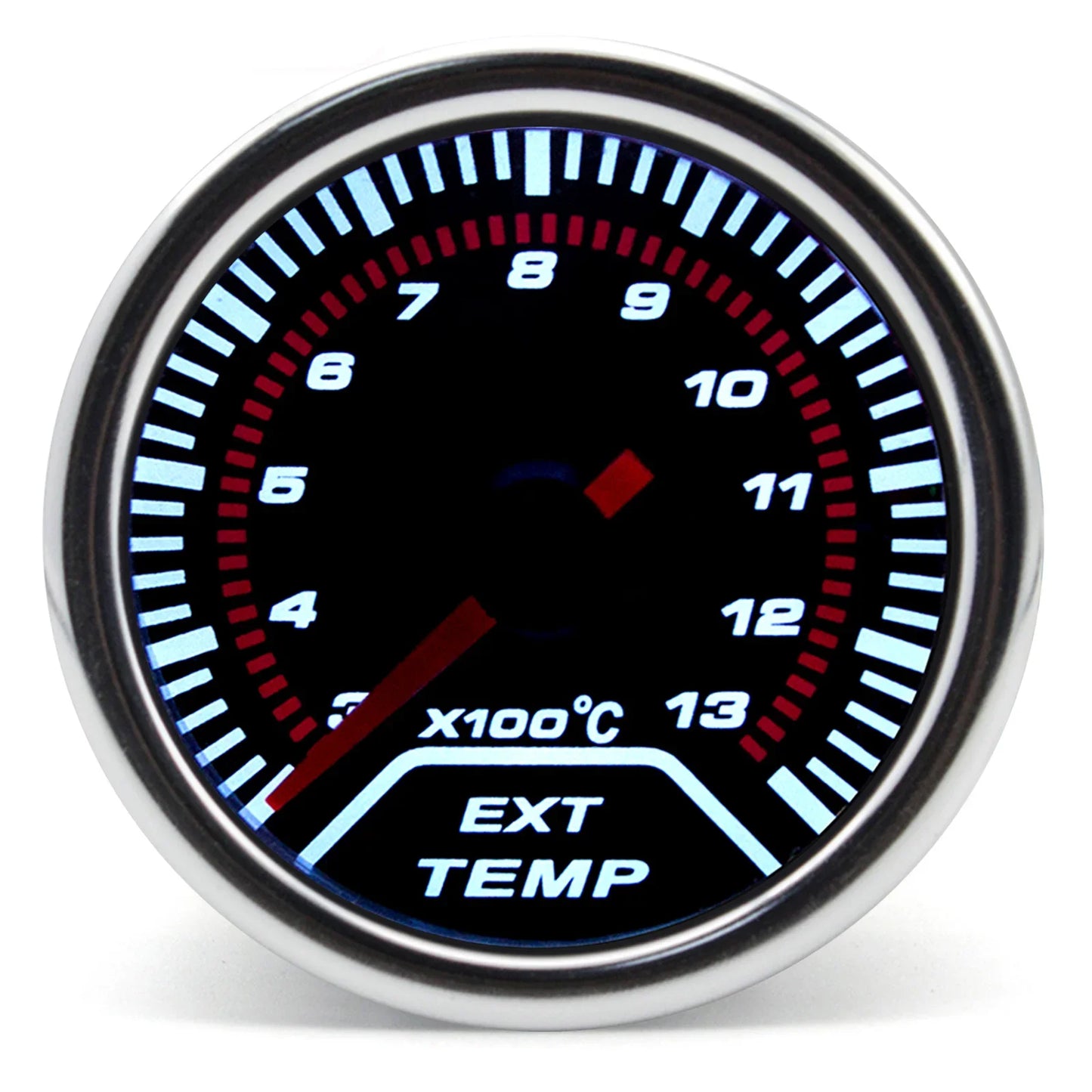 52mm Gauge 12V LED Smoked Lense