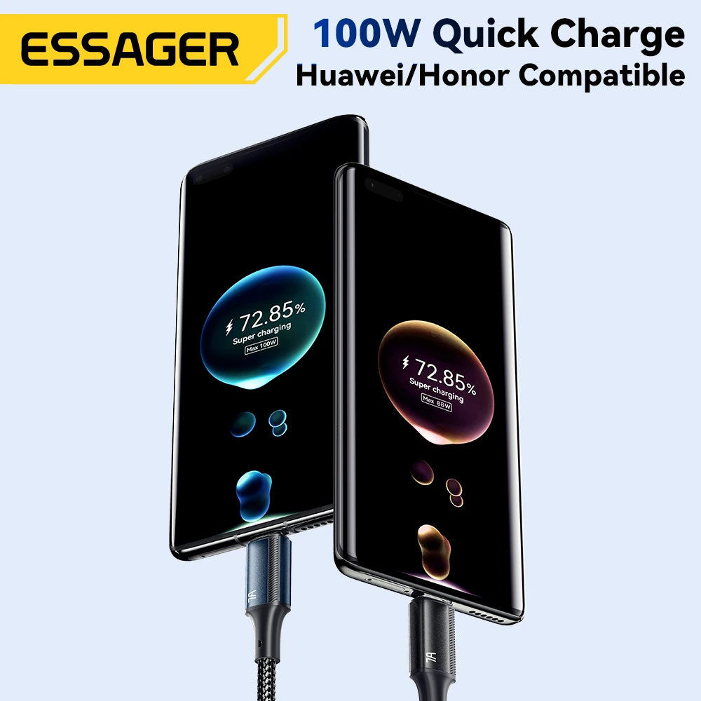 Essager 7A USB Type C Cable