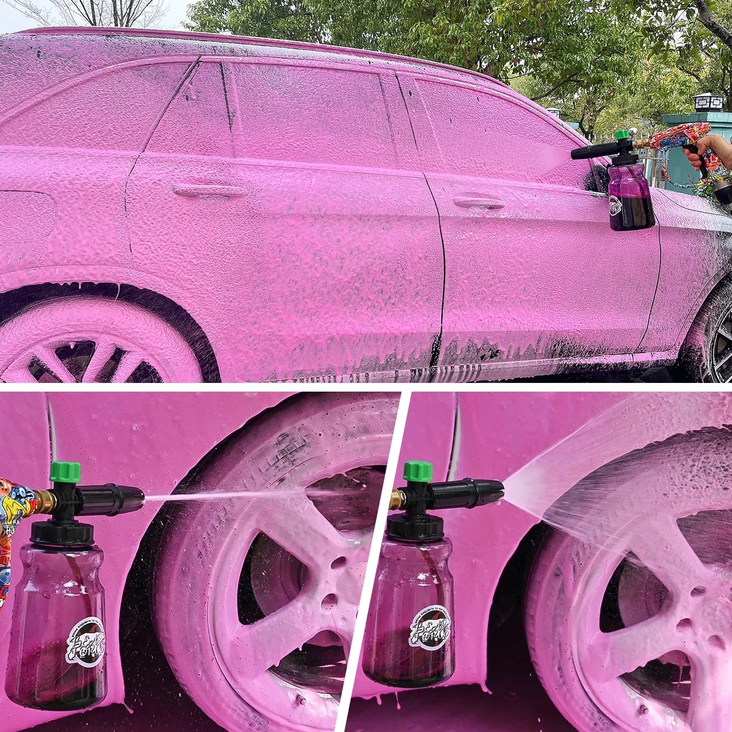 BEAR FORCE Pressure Washer Foam Cannon