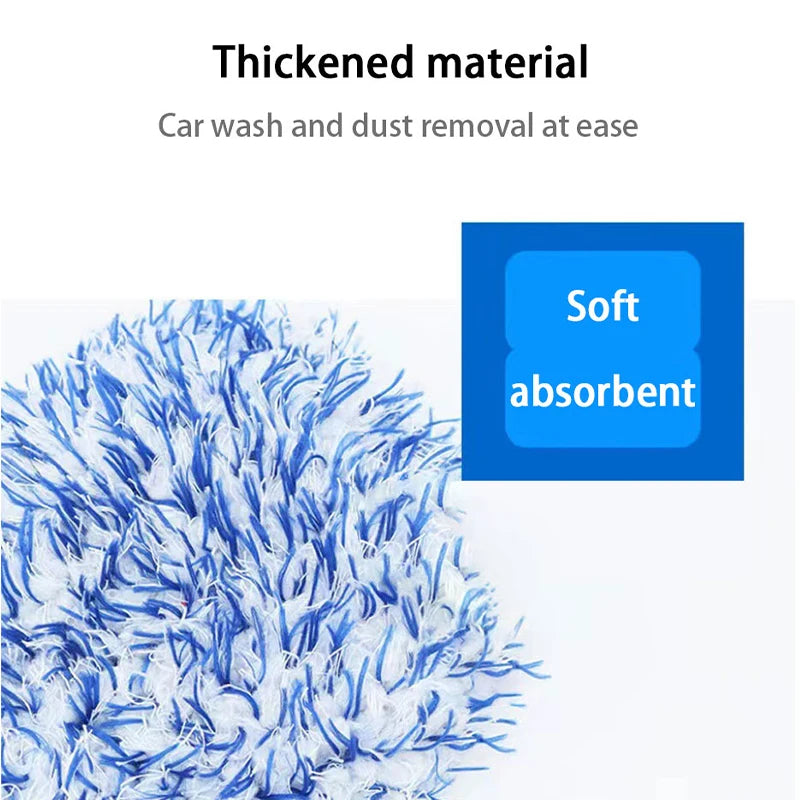 SEAMETAL Microfiber Car Wheel Detailer Glove