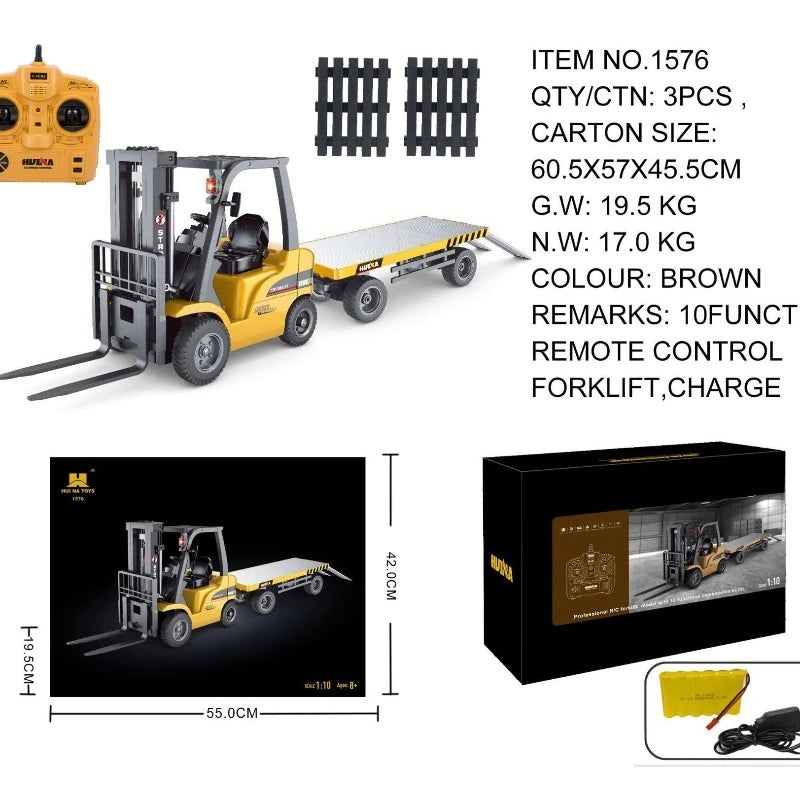 Huina 576 1/10 Remote Control Forklift