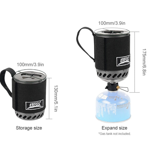 BRS Camping fast boil pot