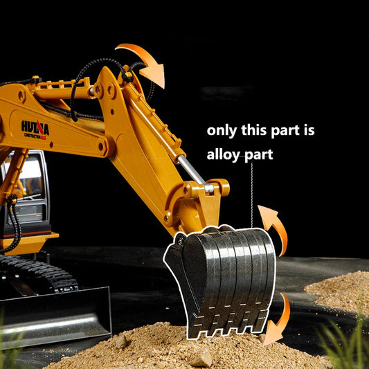Huina 510  1/16 RC Alloy Excavator