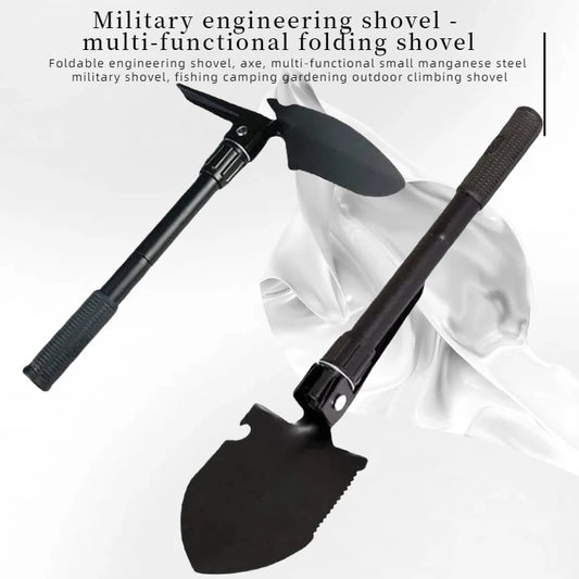 Multifunctional folding shovel